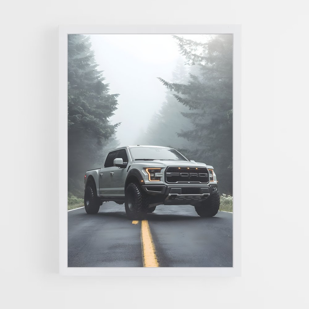 Poster Ranger raptor – affiche Ford (vue 3)